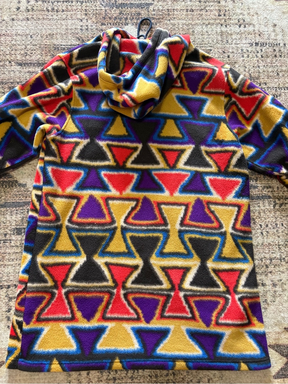 Patagonia Synchilla Cagoule Catalan Aztec w Unisex Men’s Medium/ Women’s Lrg - Picture 7 of 8